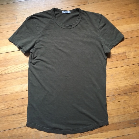COPY - Buck Mason Slub Curved Hem Tee